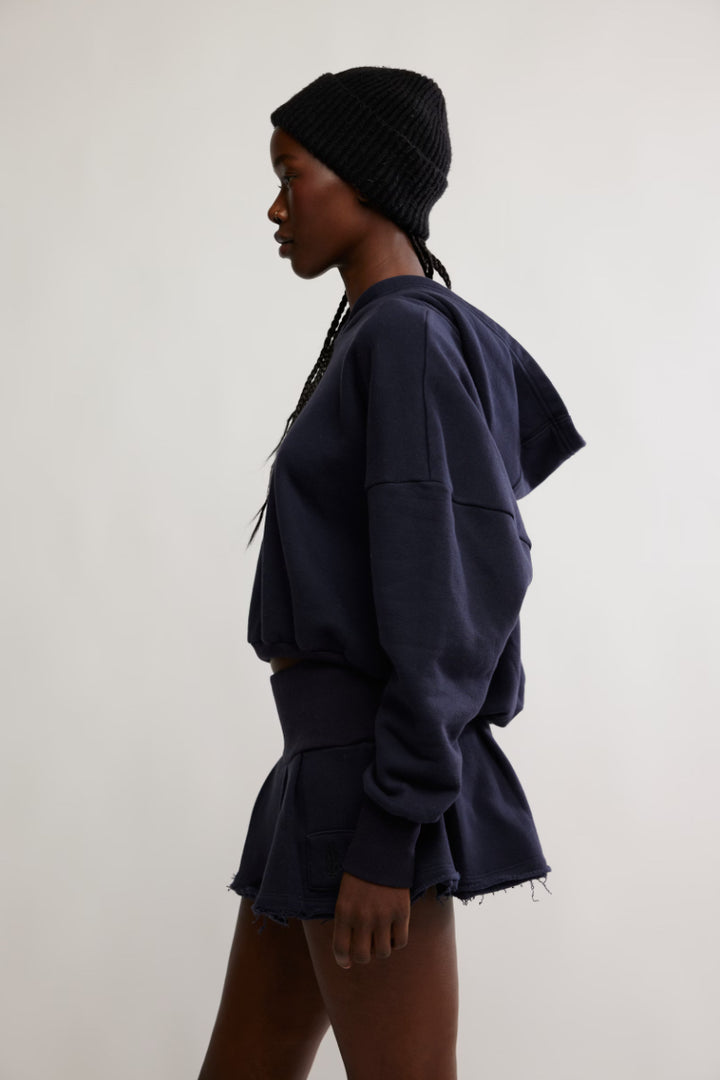 Sprint To The Finish Skirt Set in Midnight Navy by Free People