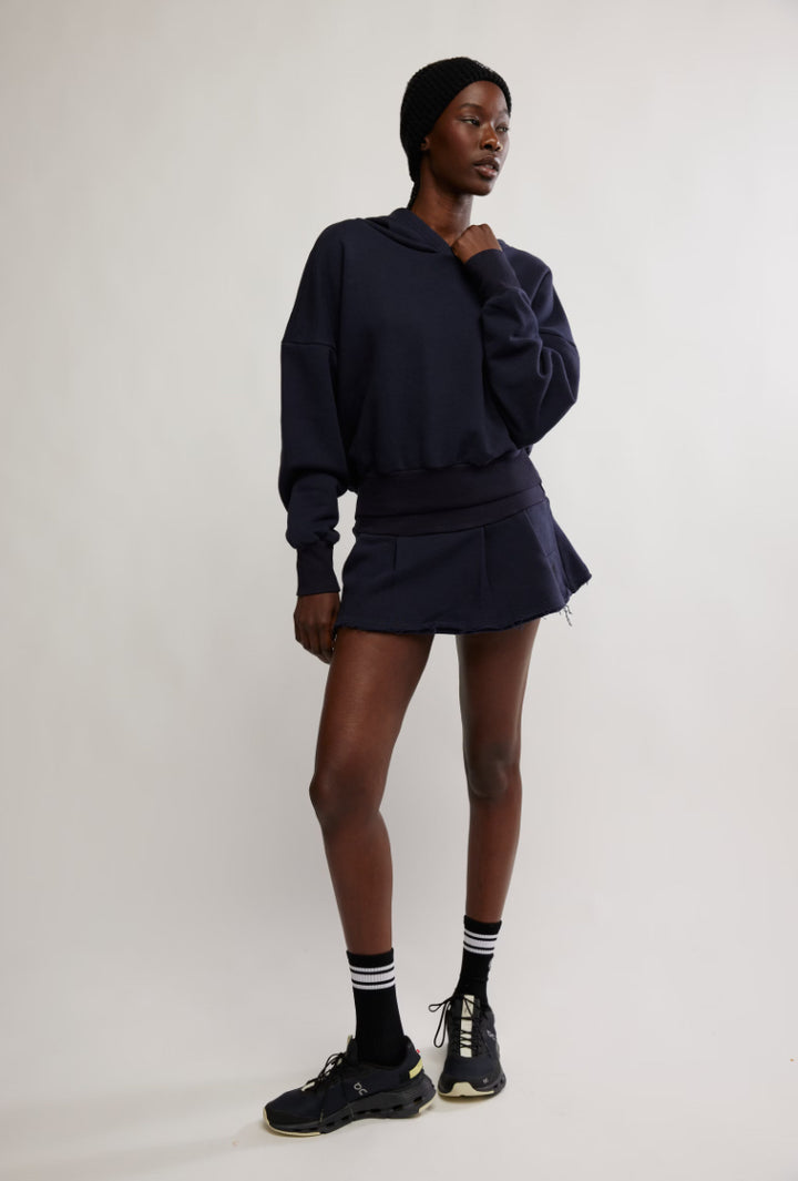 Sprint To The Finish Skirt Set in Midnight Navy by Free People