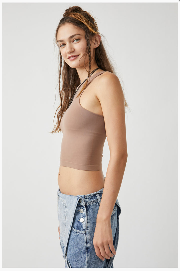 Clean Lines Cami in Strawberry Roan