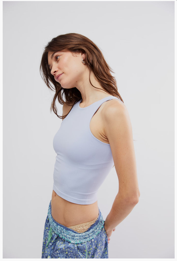Clean Lines Cami in Icelandic Blue
