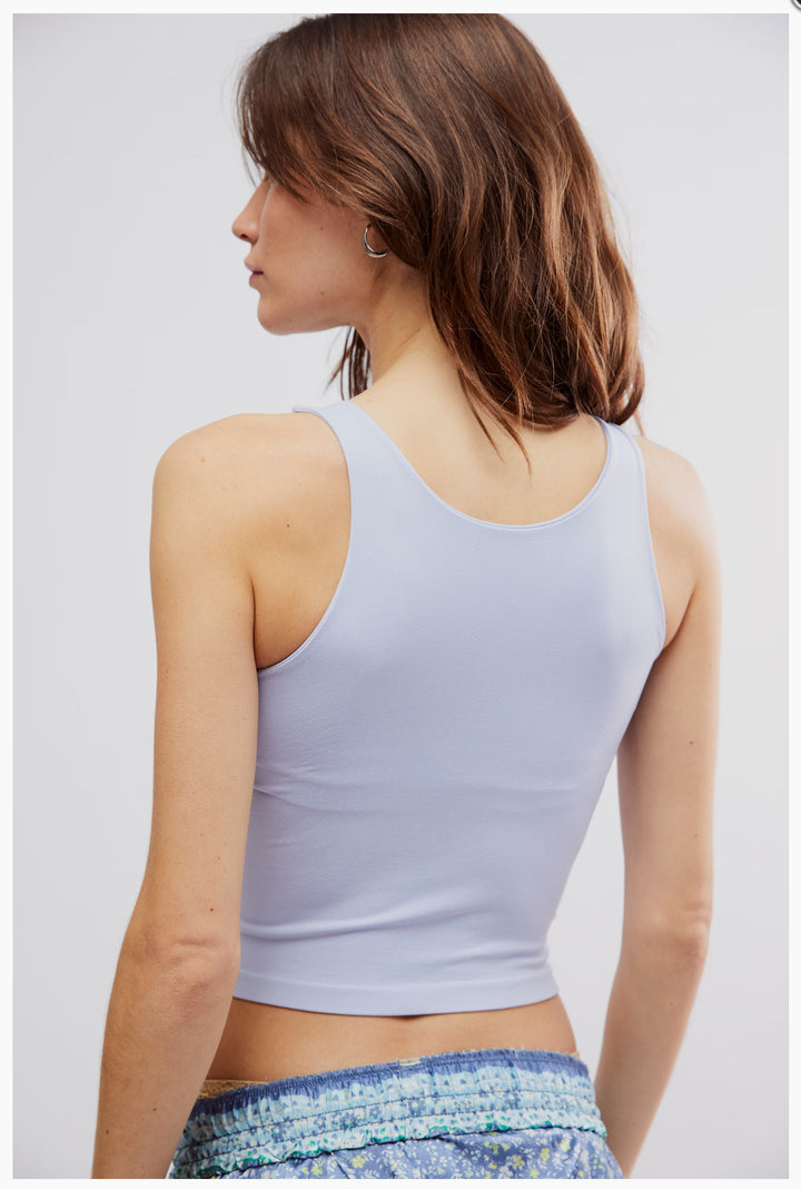 Clean Lines Cami in Icelandic Blue