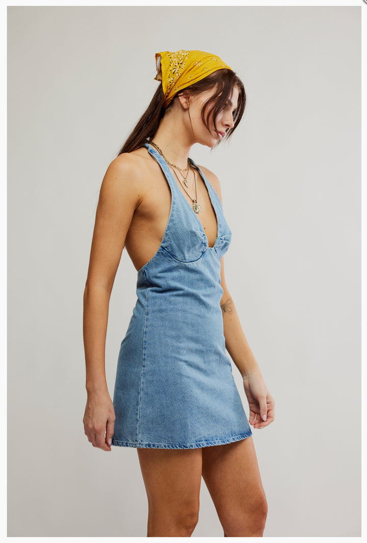 Trevi Denim Mini in Celestial Blue