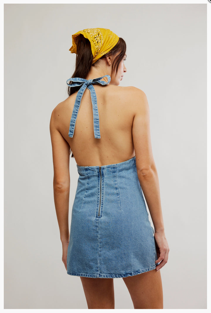 Trevi Denim Mini in Celestial Blue