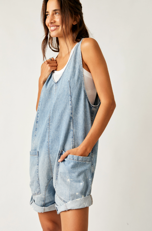 High Roller Shortall in Bright Eyes by Free People