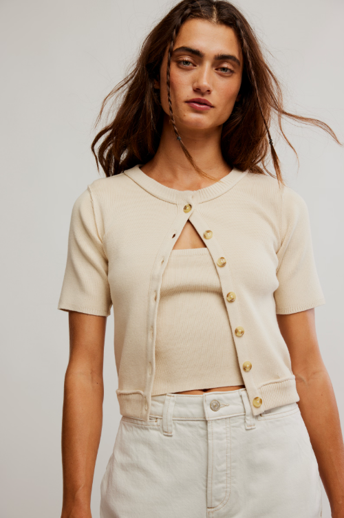 Wtf Ny Twosie in Ecru by Free People