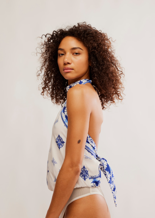 1 Thing Bodysuit in Nautical Combo by Free People