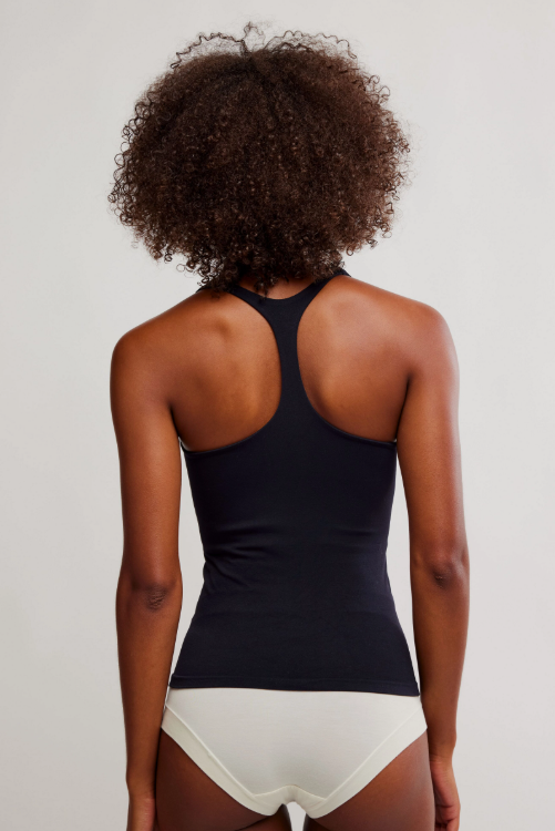 Clean Lines Racerback in Black by Free People