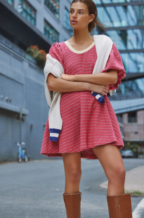 Wtf Varsity Cardi in Ecru by Free People