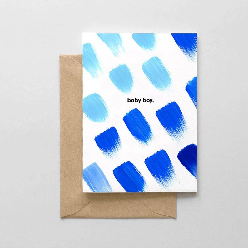 Baby Boy Card