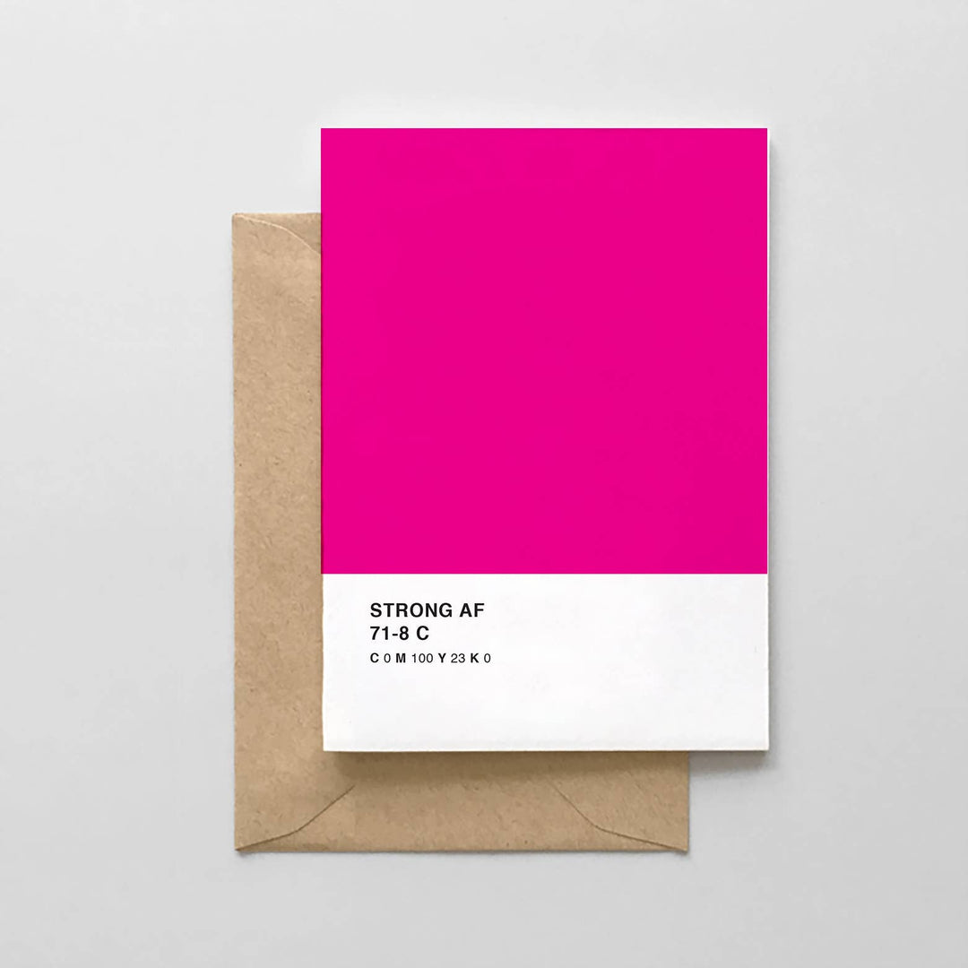 Strong AF Card