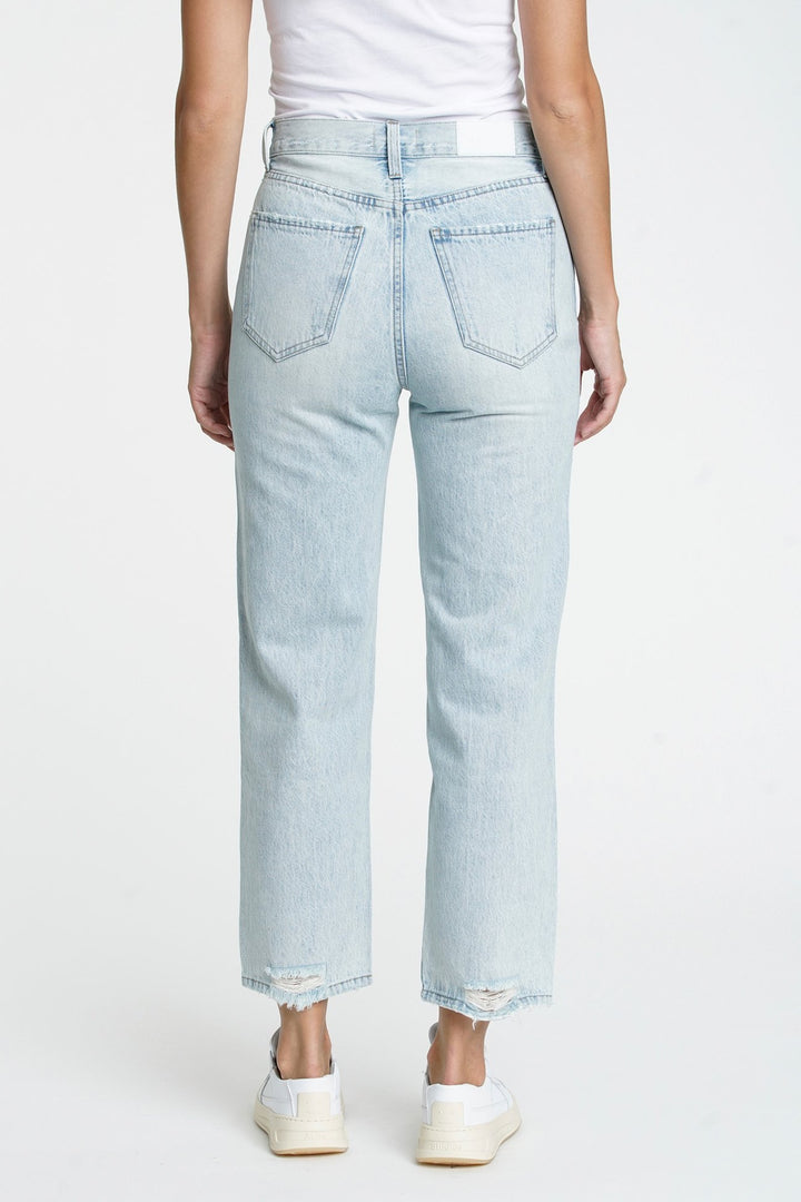 Cassie Super High Rise Straight Crop in Soulmate