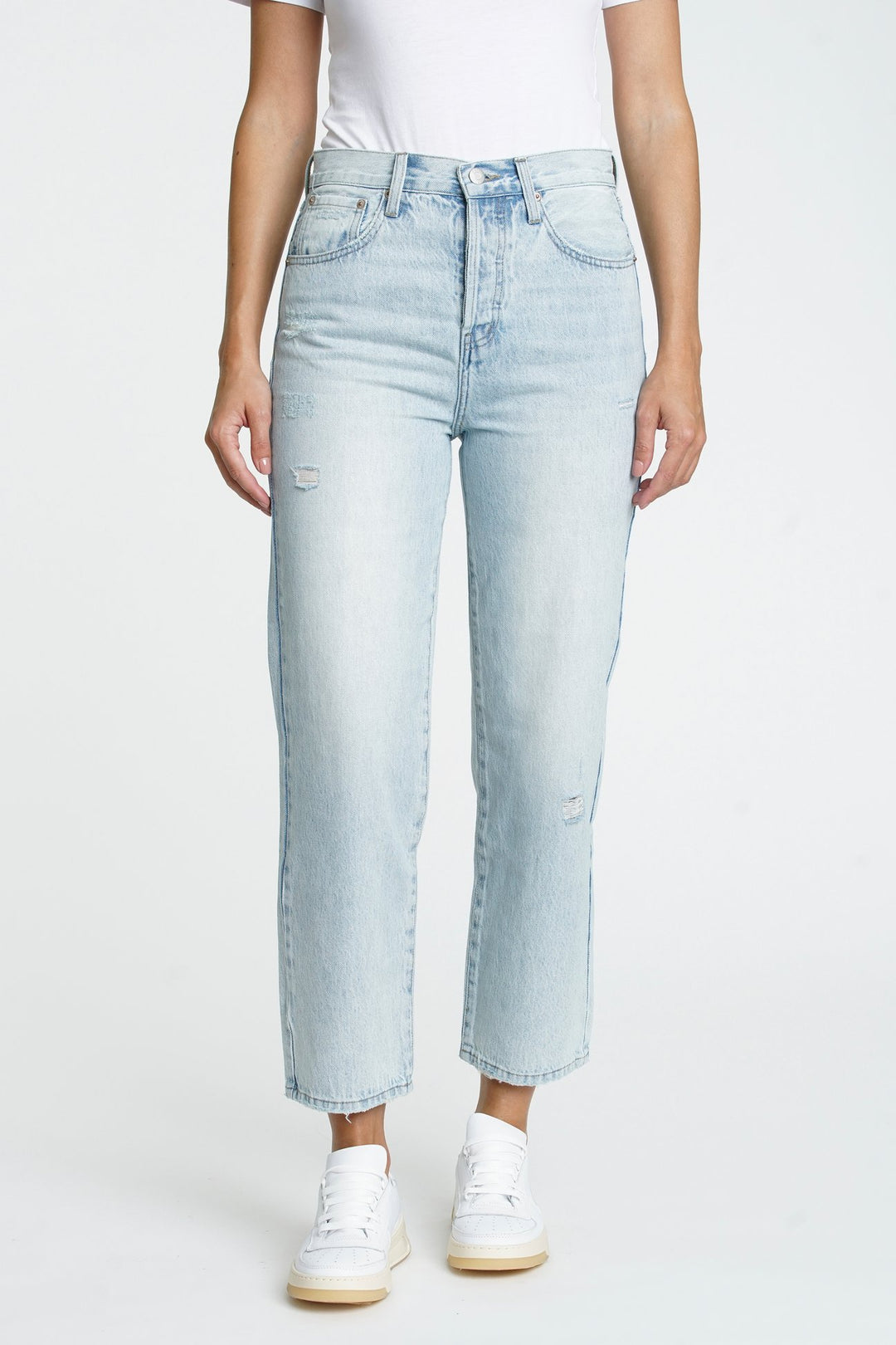 Cassie Super High Rise Straight Crop in Soulmate