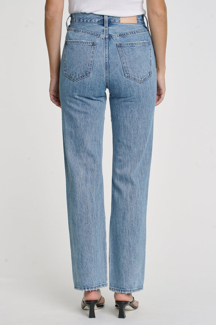 Cassie Super High Rise Straight Crop in Paseo