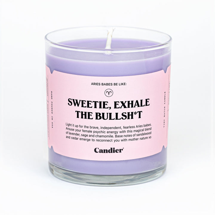 Aries Zodiac Candle