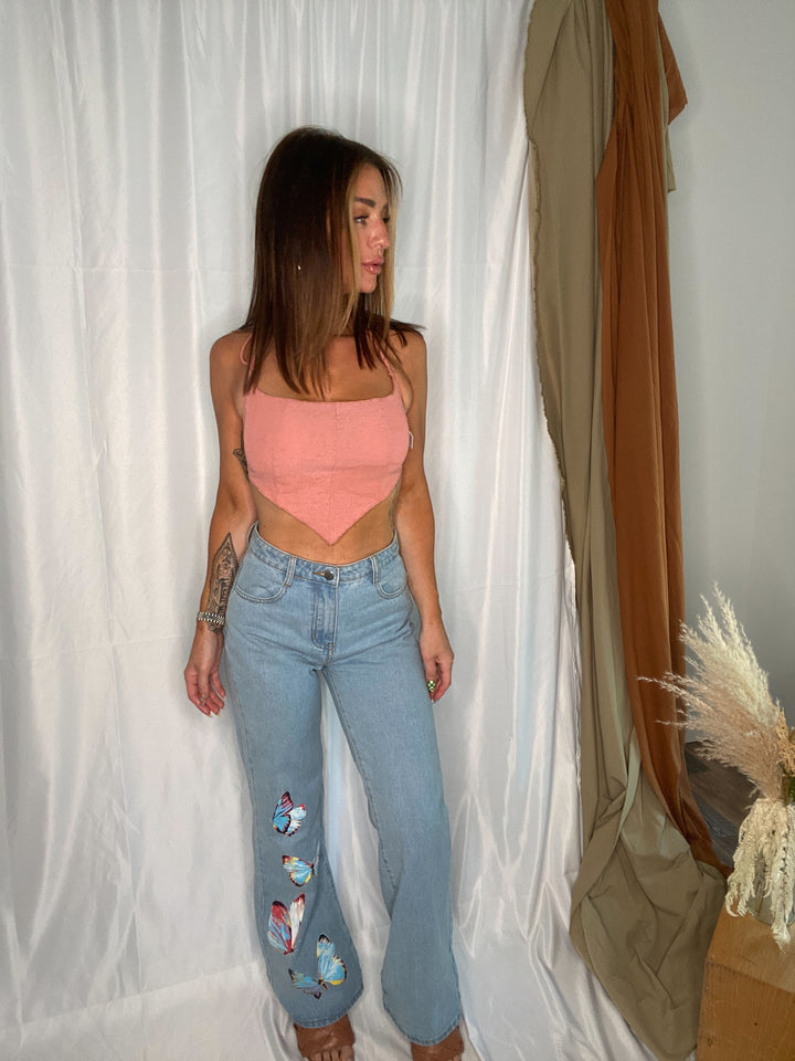 Planet Her Butterfly Denim FINAL SALE