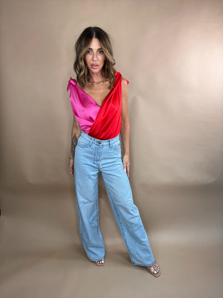 Flying To L.A Jeans in Light Stone