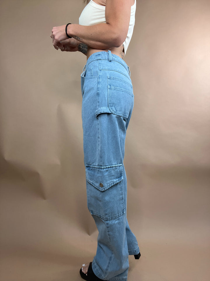 Randie Cargo Denim