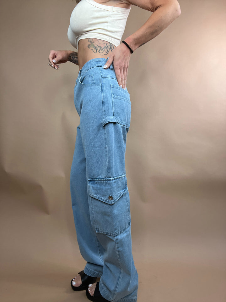 Randie Cargo Denim