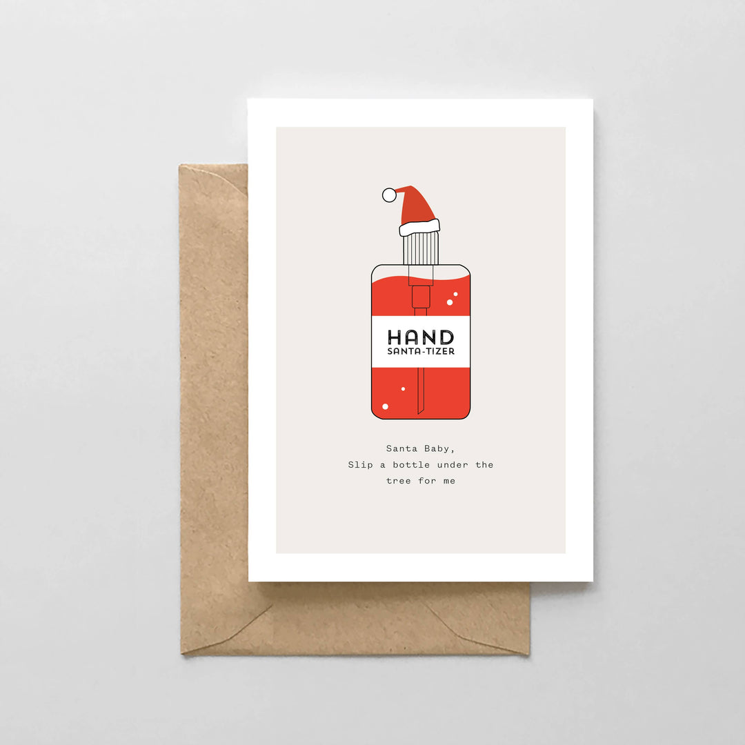 Hand SANTA-tizer : Pandemic Holiday