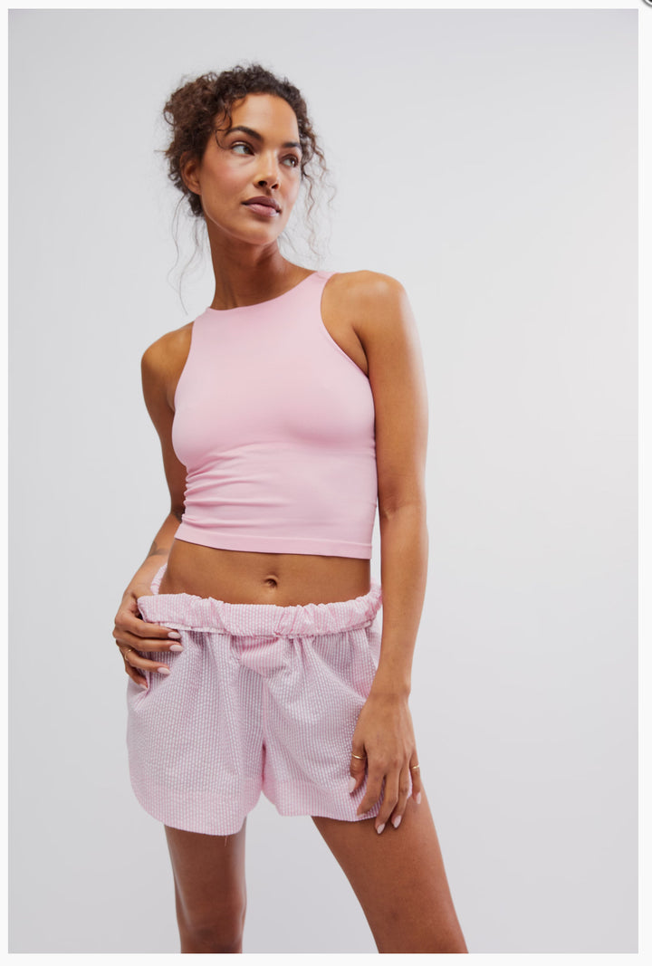 Clean Lines Cami in Candy Pink