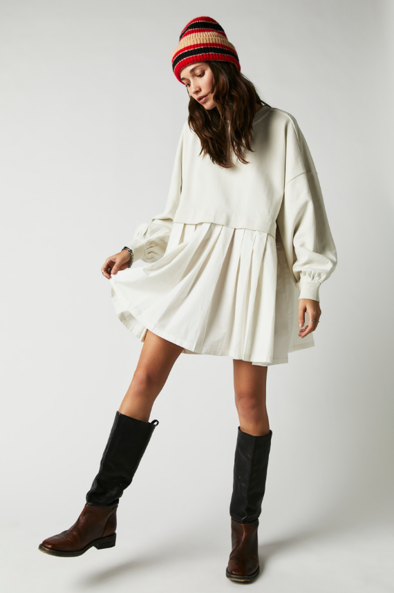 Eleanor Sweatshirt Dress by Free People