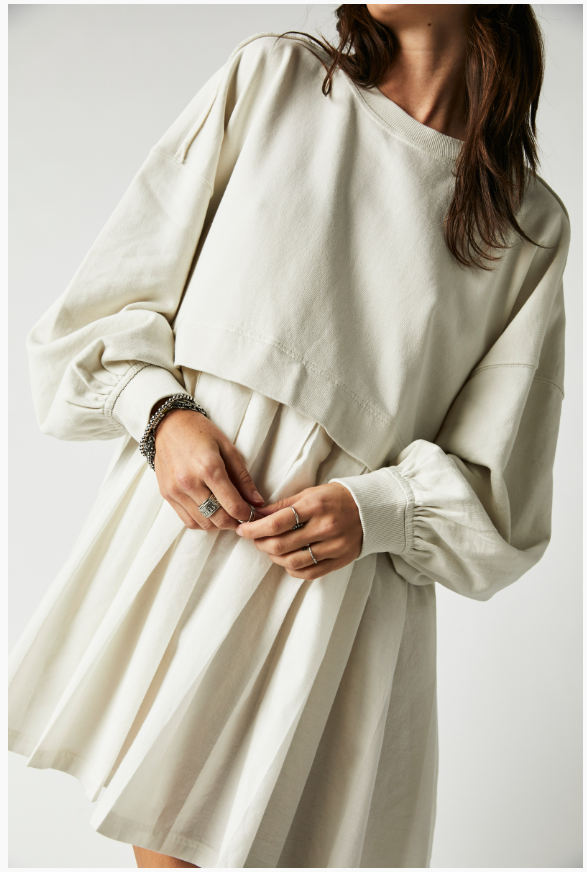 Eleanor Sweatshirt Dress by Free People