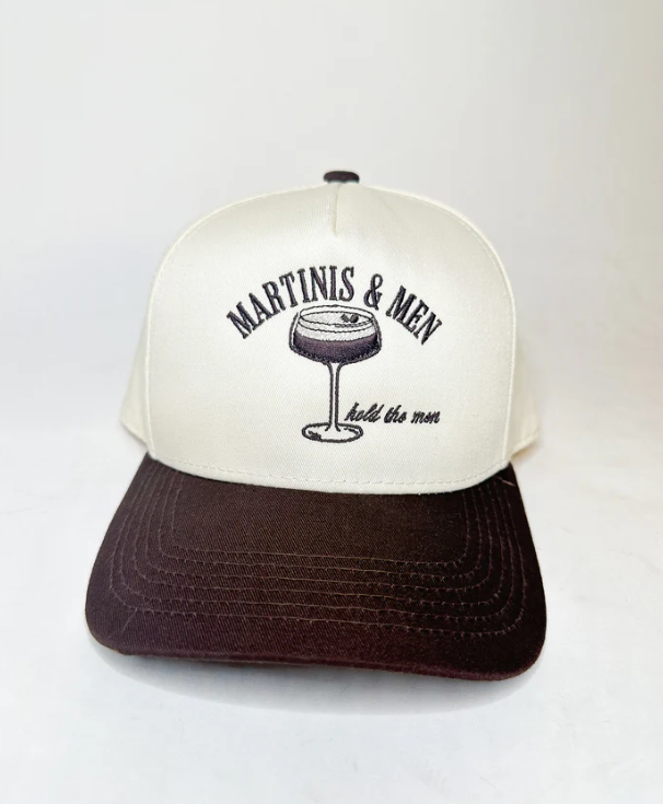 Martinis & Men Trucker Hat