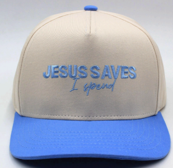 Jesus Saves I Spend Trucker Hat