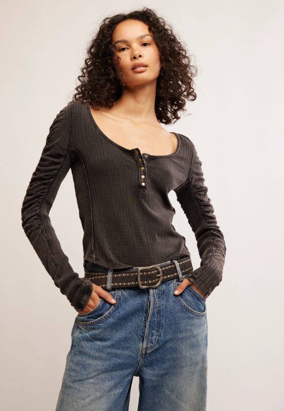 Hope Henley by Free People in Black