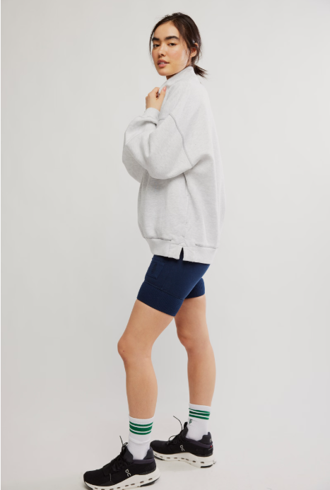Victory Set in Heather Gray/Midnight by Free People
