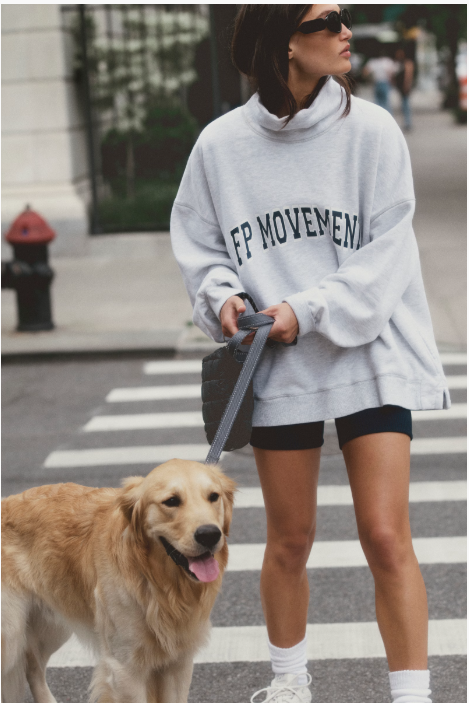Victory Set in Heather Gray/Midnight by Free People