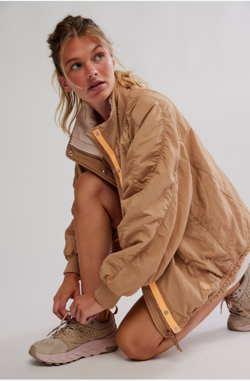 Field Tripper Jacket in Light Camel by Free People
