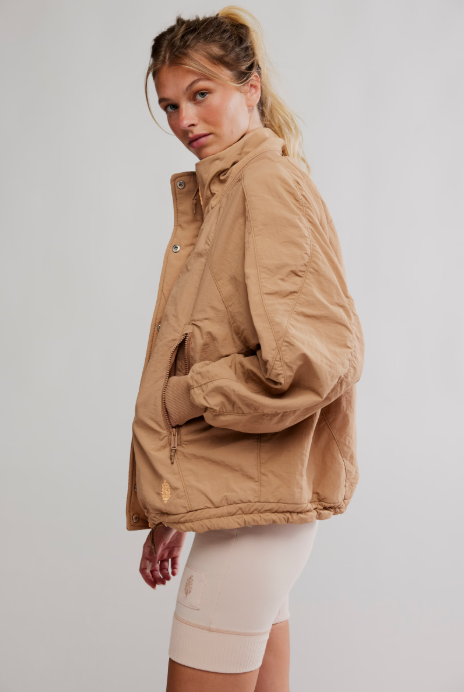 Field Tripper Jacket in Light Camel by Free People