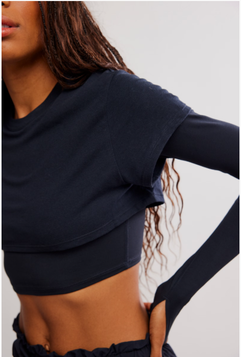 Double Double Layer in Black by Free People