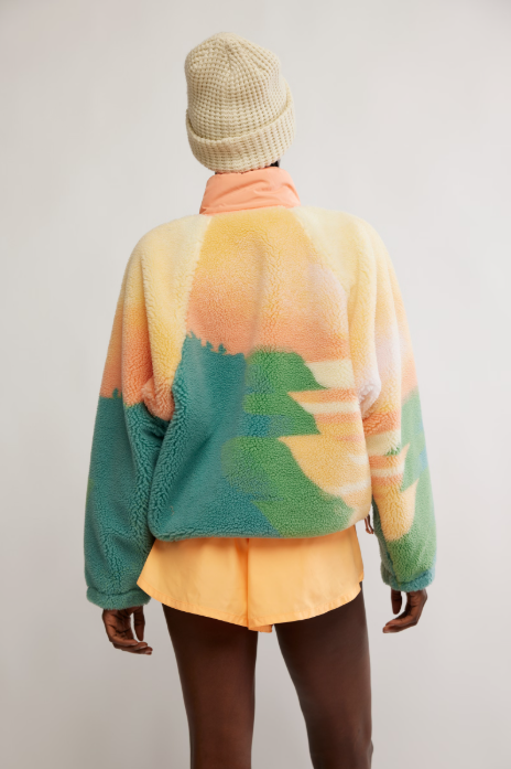 Rocky Ridge Pull-Over in Faded Horizon Combo by Freee People