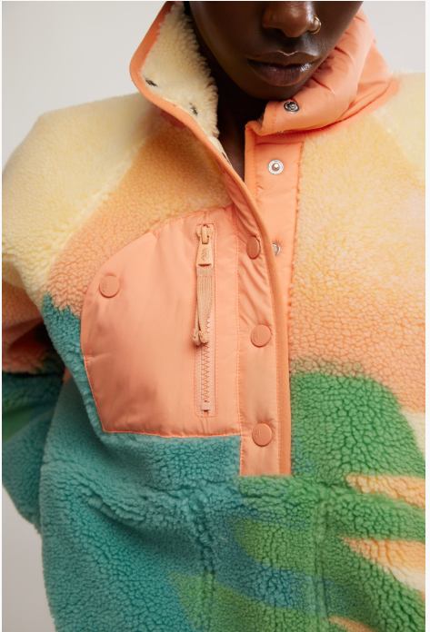 Rocky Ridge Pull-Over in Faded Horizon Combo by Freee People