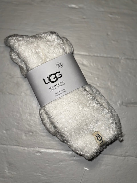 Leda Cozy Sock in White by UGG
