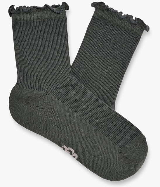 Karsyn Lettuce Edge Sock Forester by UGG