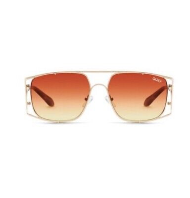 QUAY Baddie Behavior Sunglasses in Gold