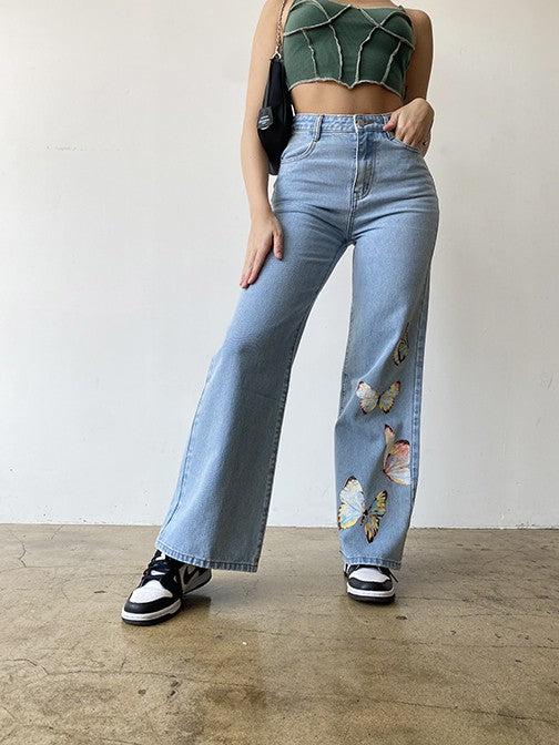 Planet Her Butterfly Denim FINAL SALE