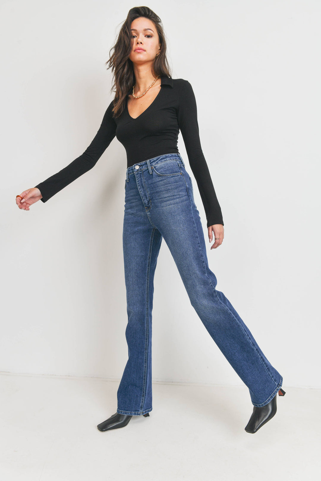 Logan High Rise Vintage Slim Bootcut FINAL SALE