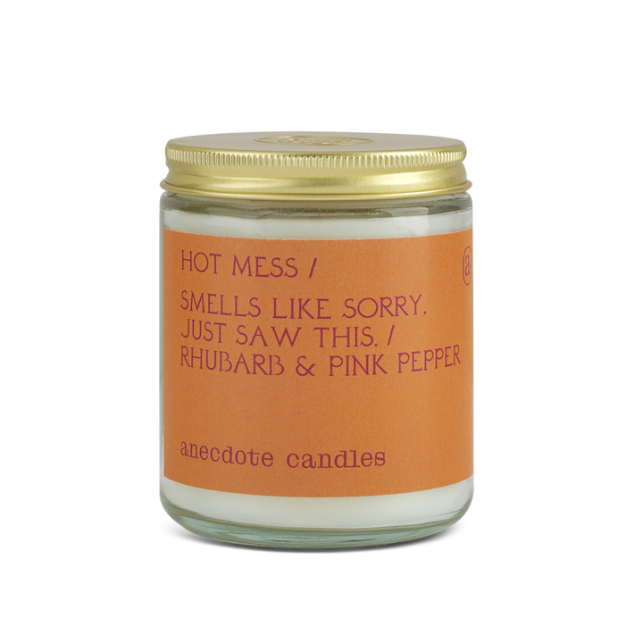 Hot Mess Candle (Rhubarb & Pink Pepper)