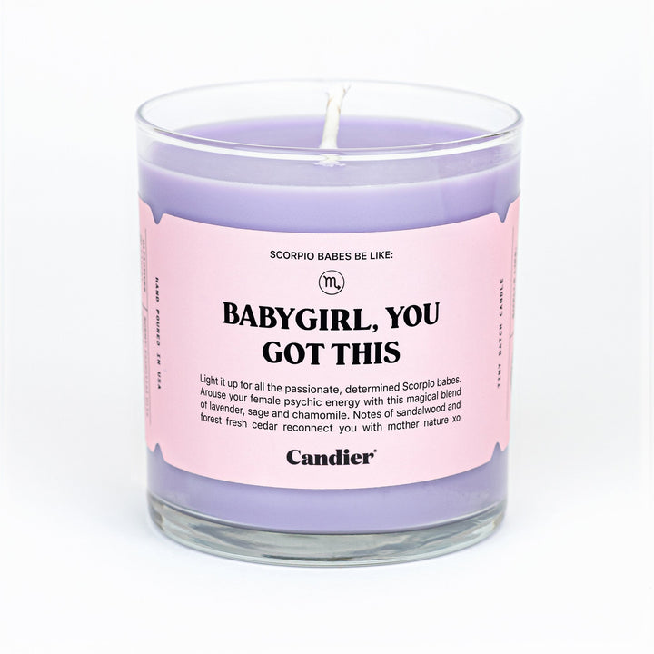 Scorpio Zodiac Candle