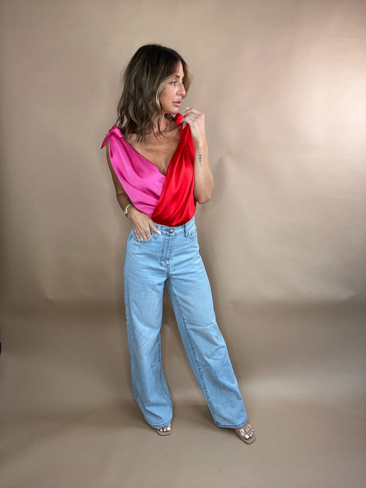Flying To L.A Jeans in Light Stone