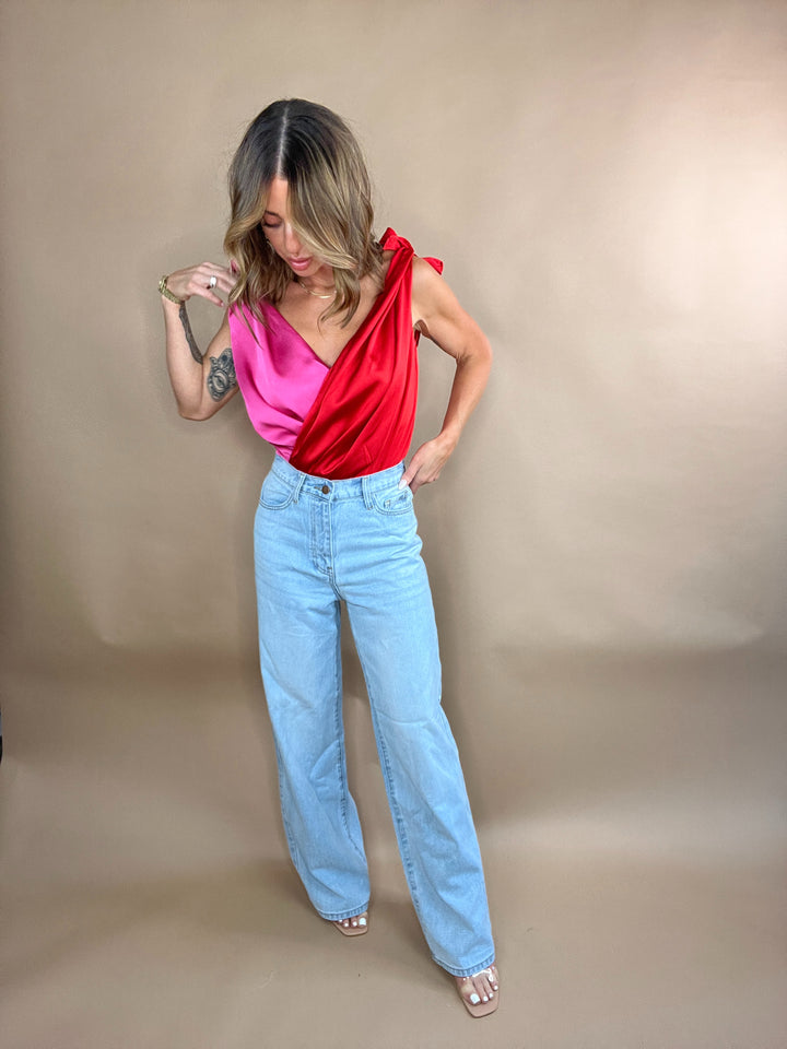 Flying To L.A Jeans in Light Stone