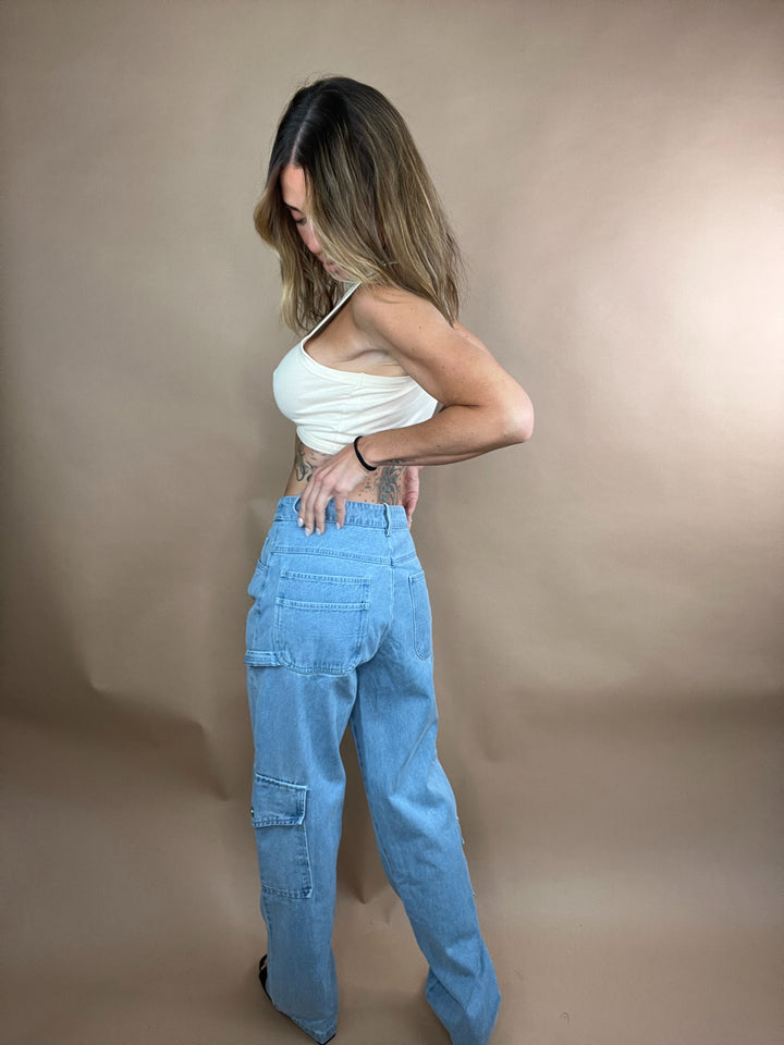 Randie Cargo Denim