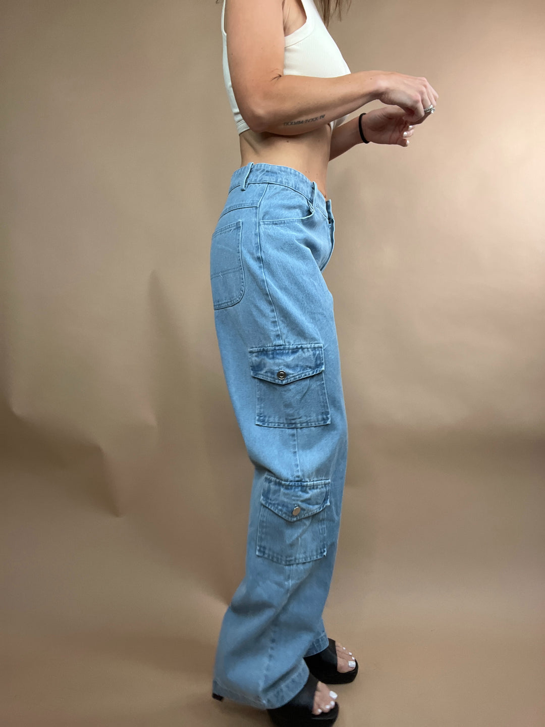 Randie Cargo Denim