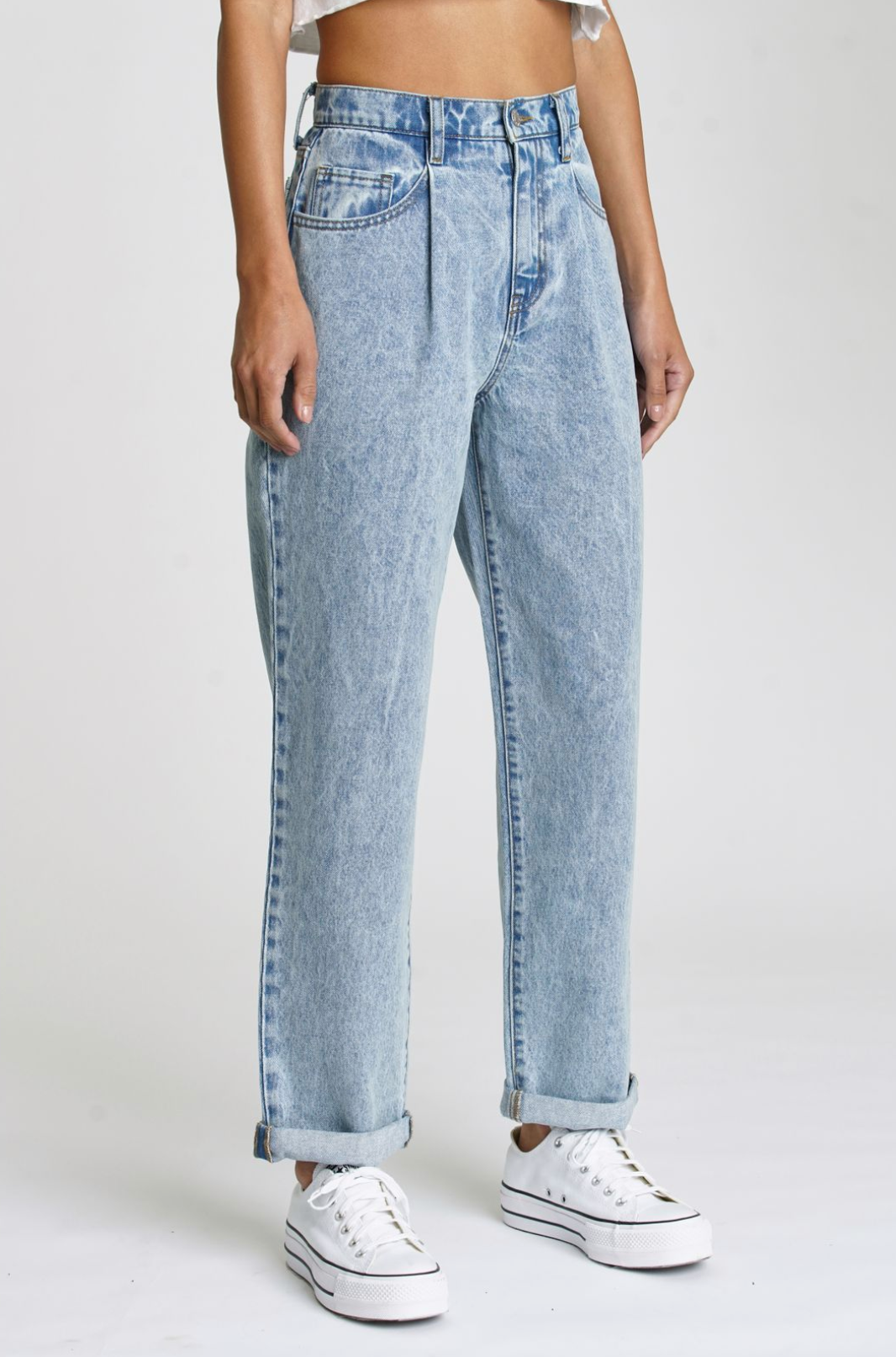 The Dreamboat Pleated Denim