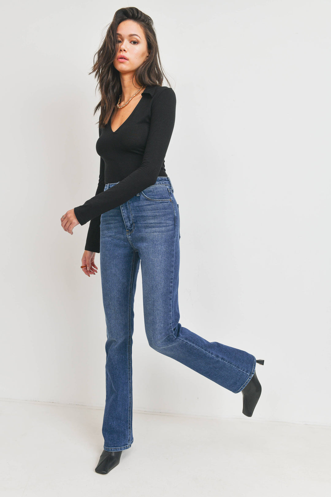 Logan High Rise Vintage Slim Bootcut FINAL SALE