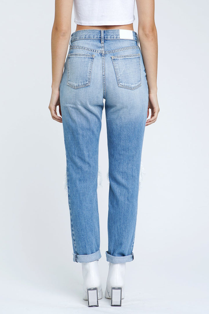 Presley High Rise Vintage 90s Rock or Bust by Pistola Denim